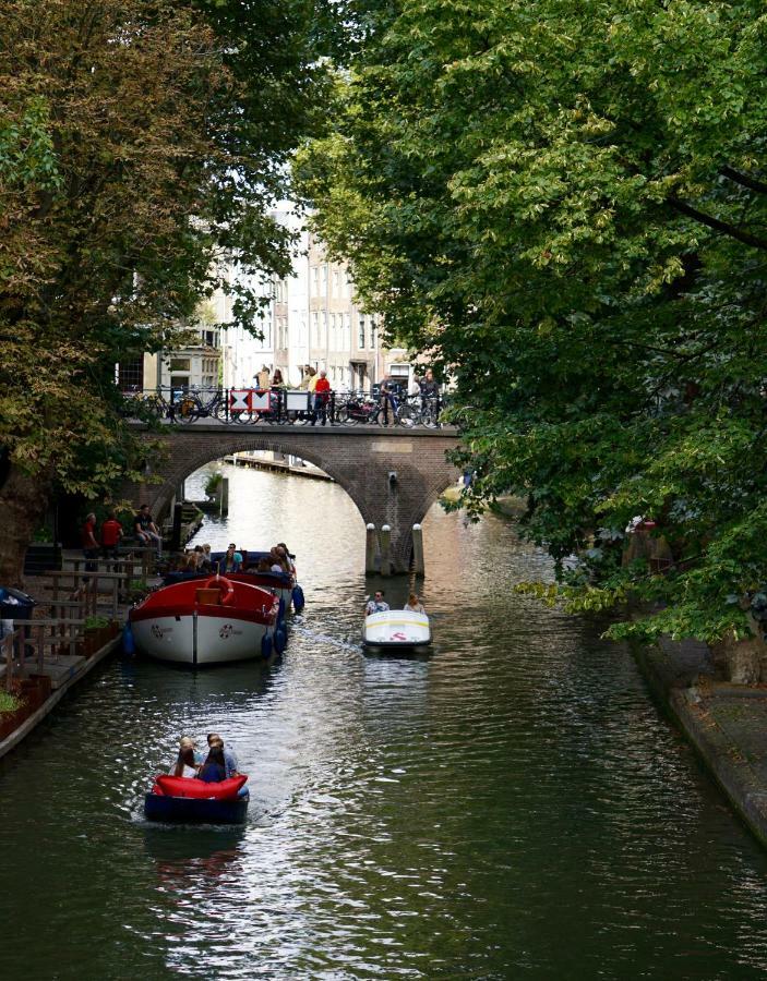 Apartment Oudegracht 360 Utrecht Bagian luar foto